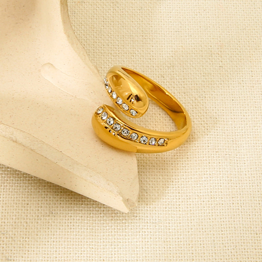 Aura Wrap Ring - Golden