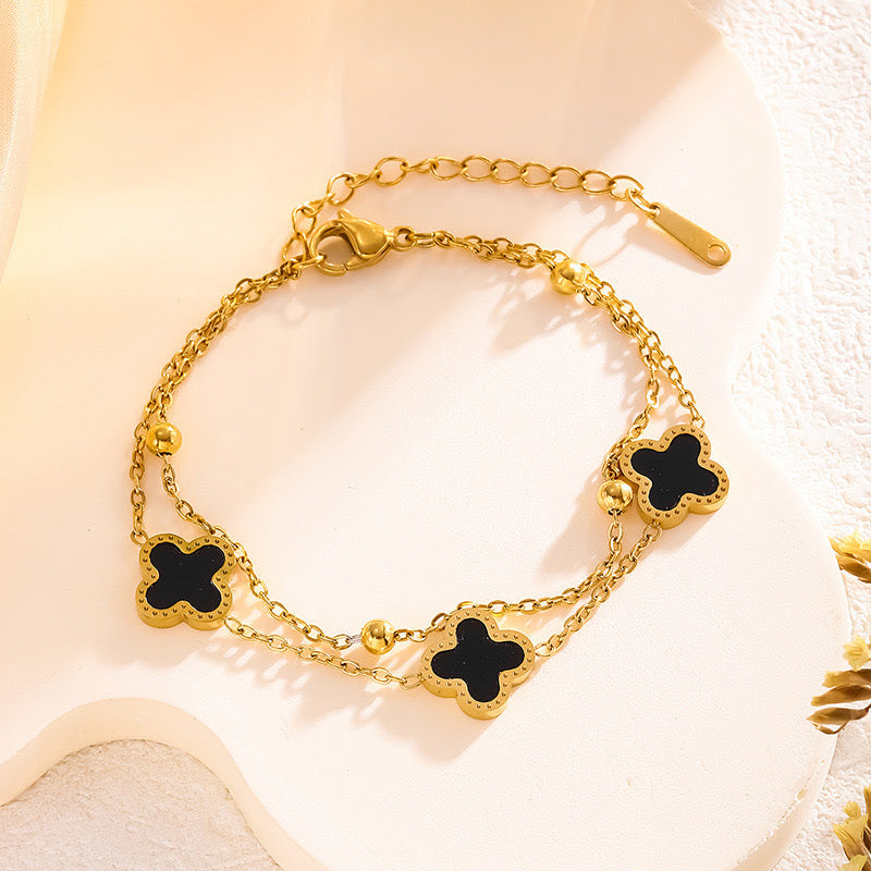 Clover Charm Bracelet