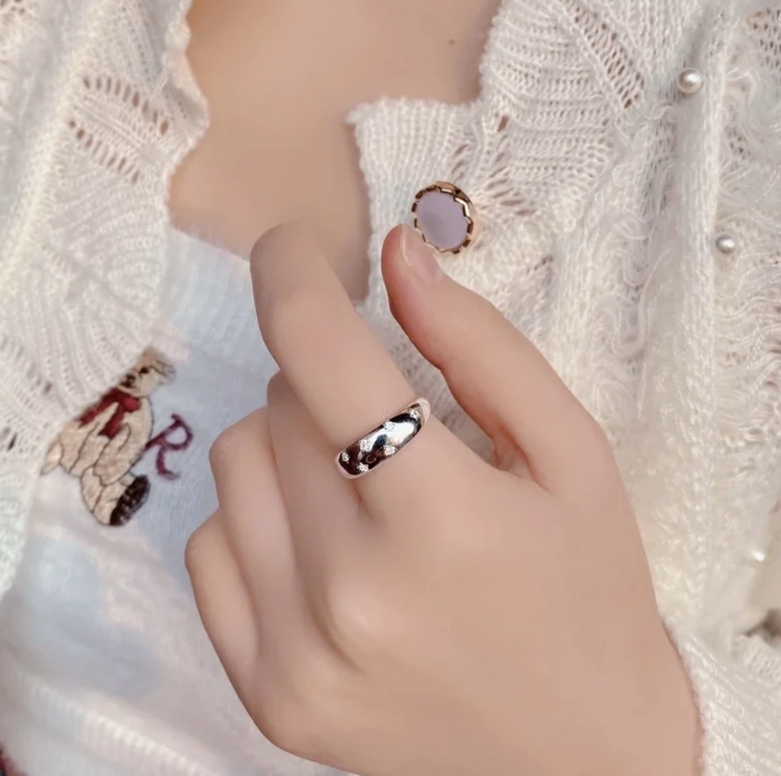 Constellation Ring - Silver (925 Sterling Silver)