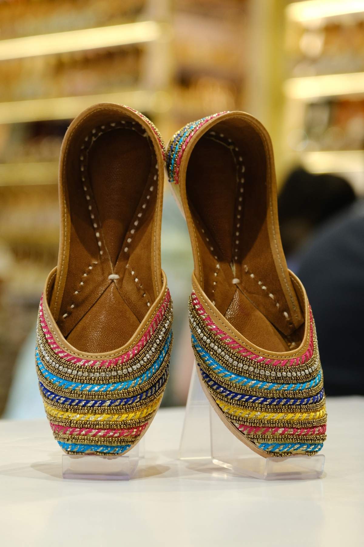 Multi Color Handwork Jutti