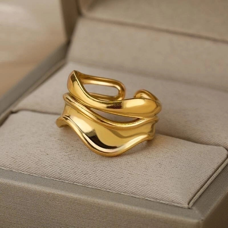 Duo Wave Ring