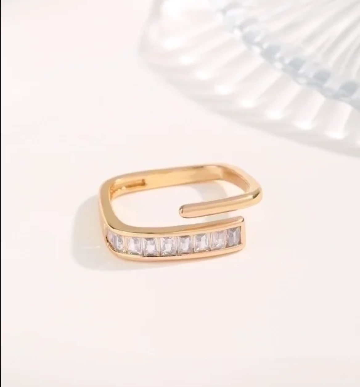 Geometric Muse Ring