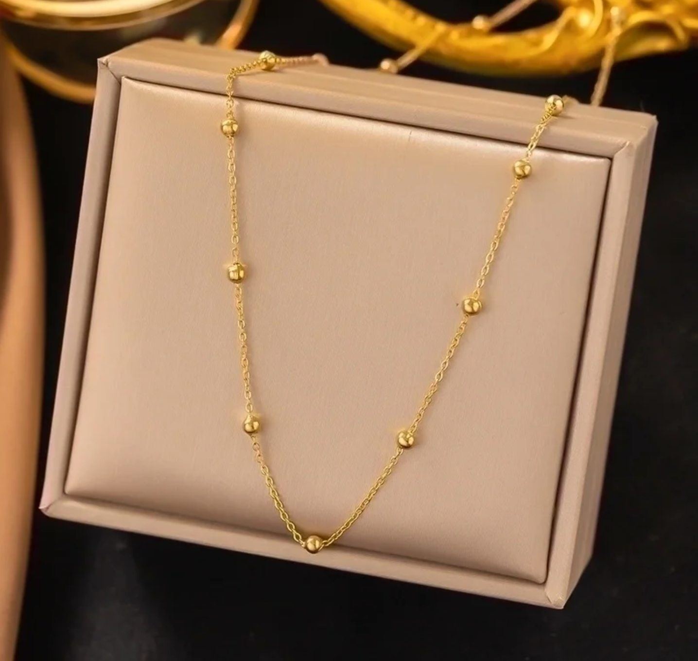 Gold Dew Necklace