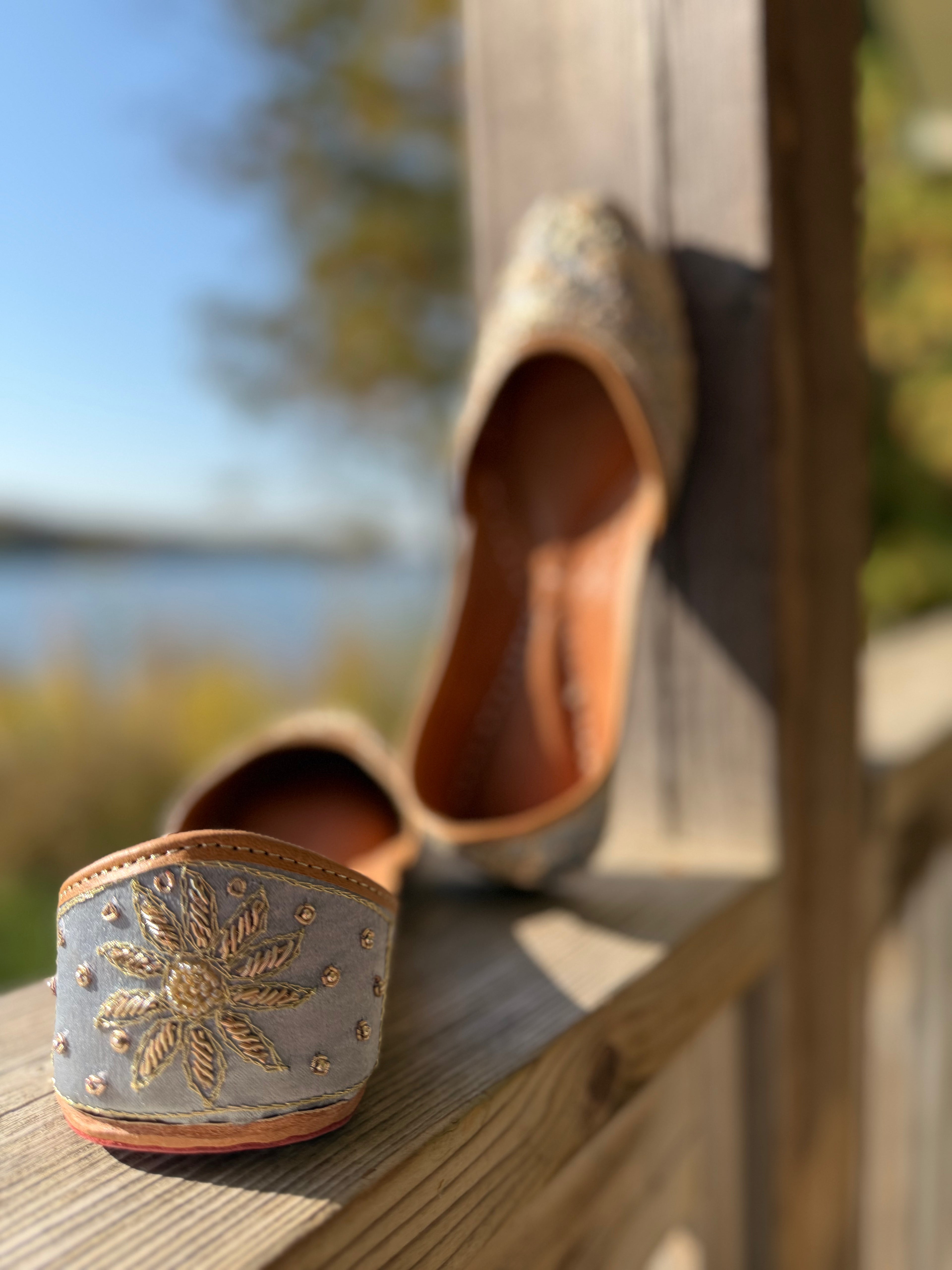 Moti & Dabbka Work Jutti