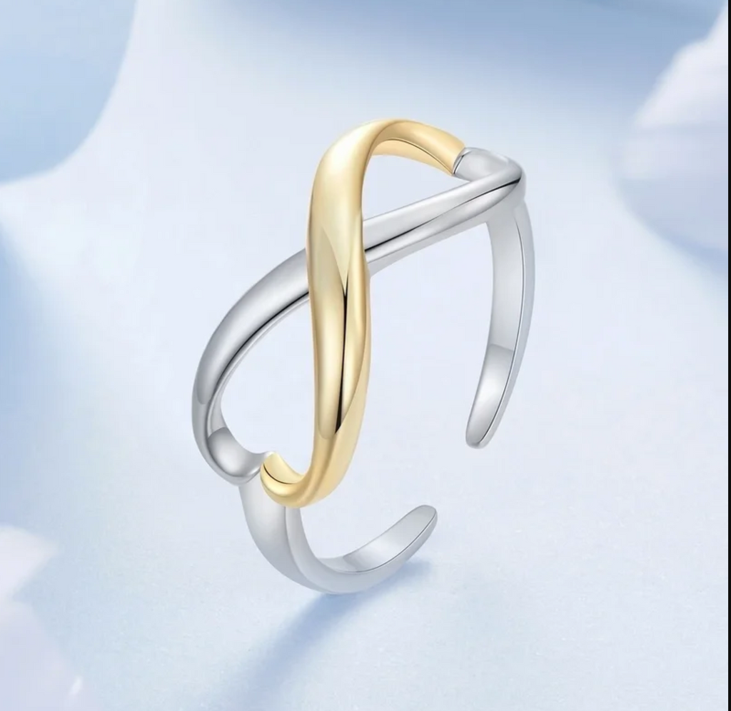 Infinity Love Ring - 925 Sterling Silver