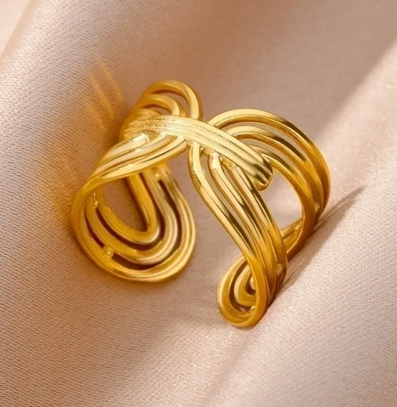 Interwoven Band Ring