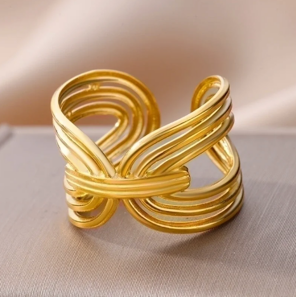 Interwoven Band Ring