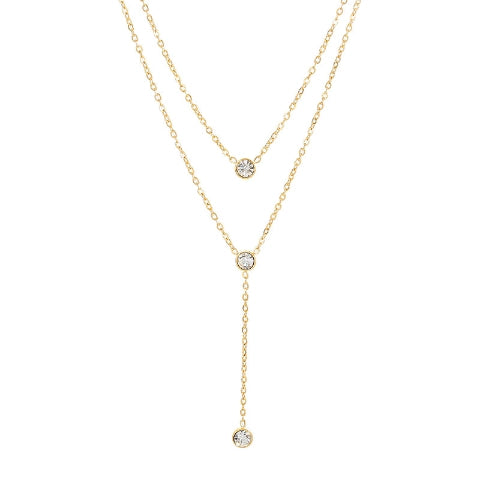 Lariat Duo Necklace