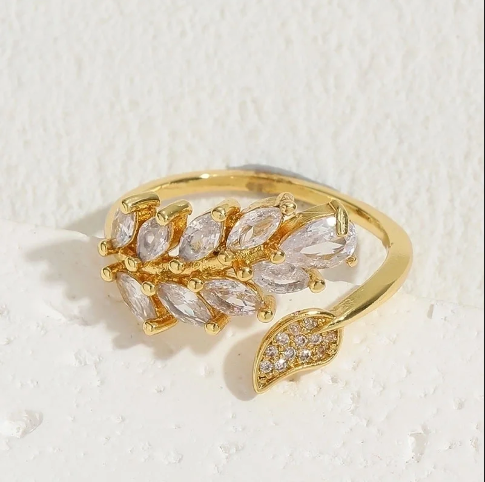 Life Leaf Ring
