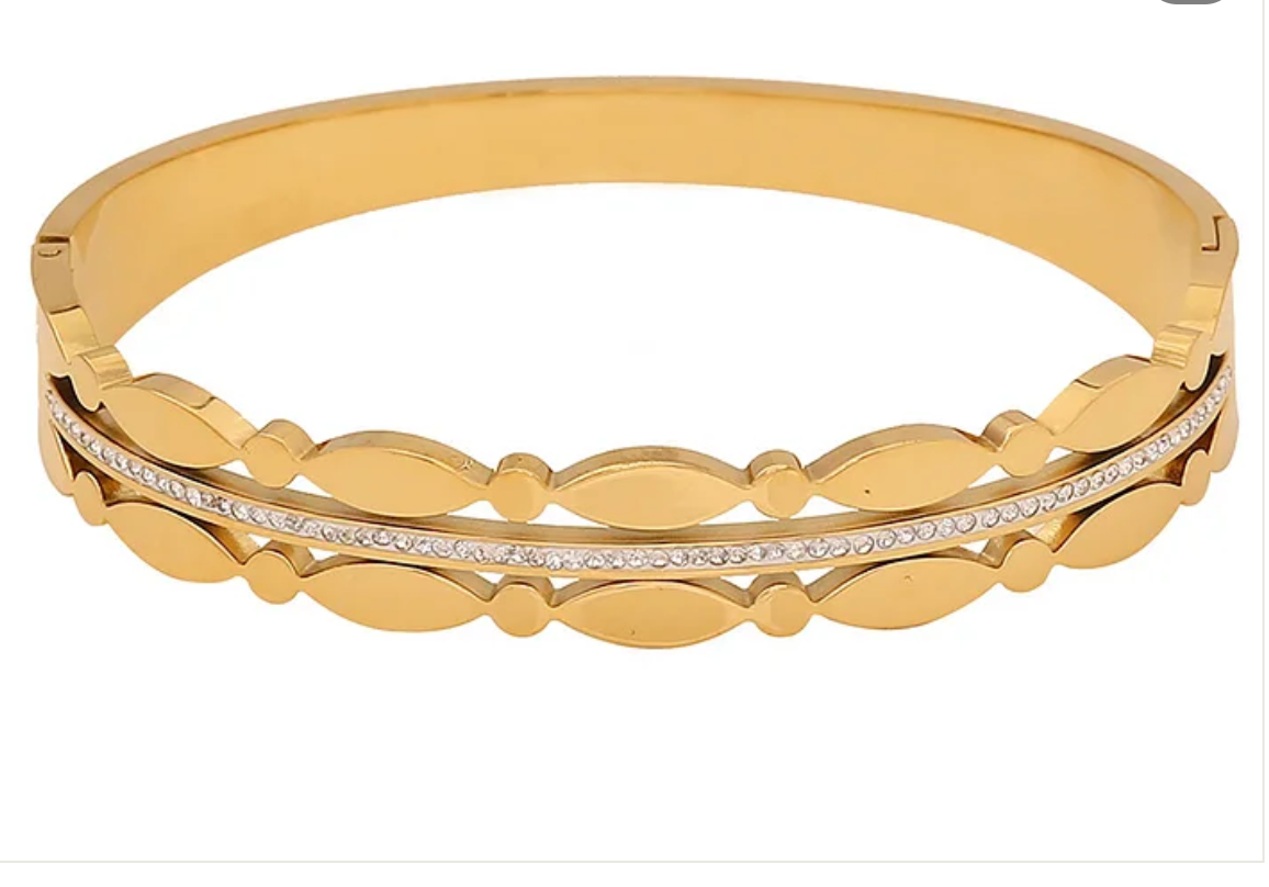 Marquise Statement Bangle