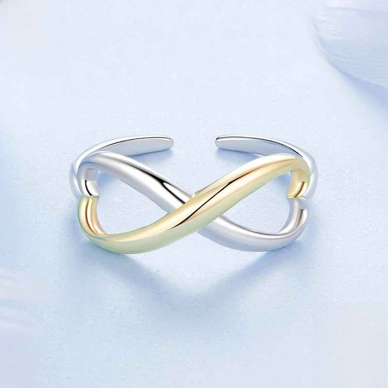 Infinity Love Ring - 925 Sterling Silver
